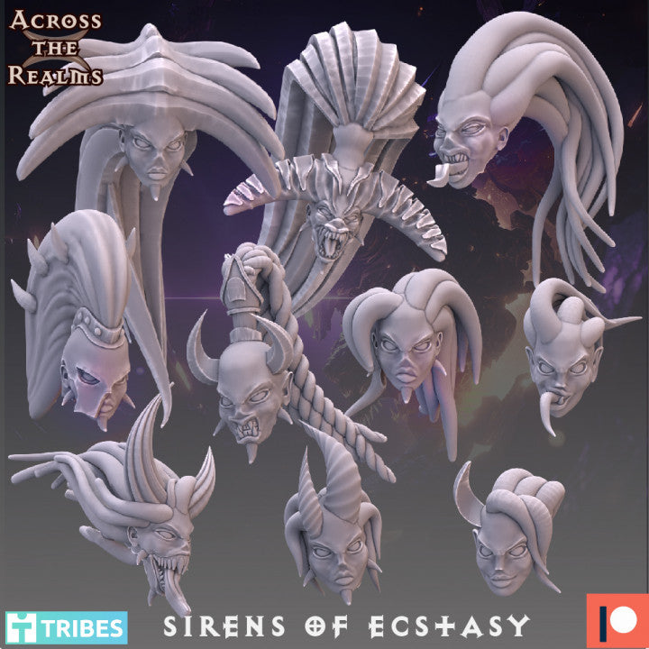 Sirens Heads - Legion of Excess - Across the Realms