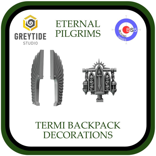 Termi Backpack Decorations - Eternal Pilgrims - GreyTide Studio