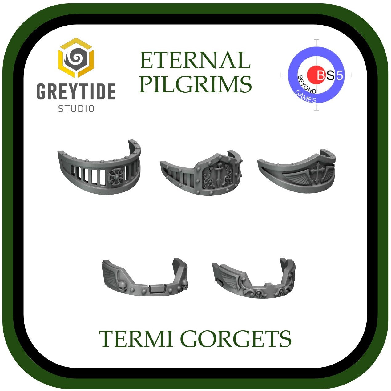 Termi Gorgets - Eternal Pilgrims - GreyTide Studio