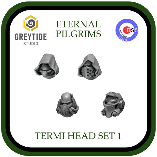 Termi Head Set 1 - Eternal Pilgrims - GreyTide Studio