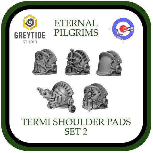 Termi Shoulder Pads Set 2 - Eternal Pilgrims - GreyTide Studio