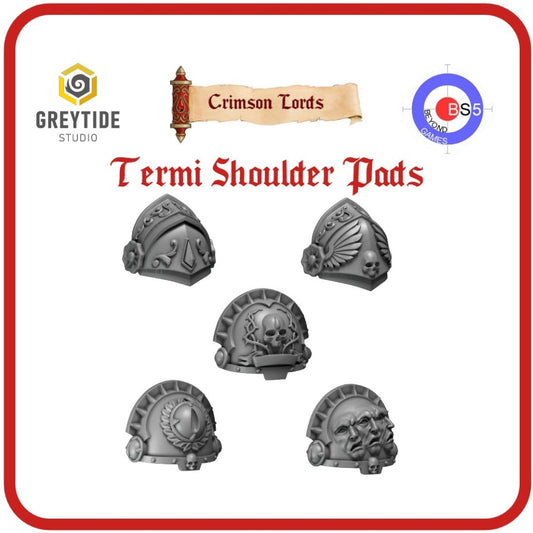 Termi Shoulder Pads - Crimson Lords