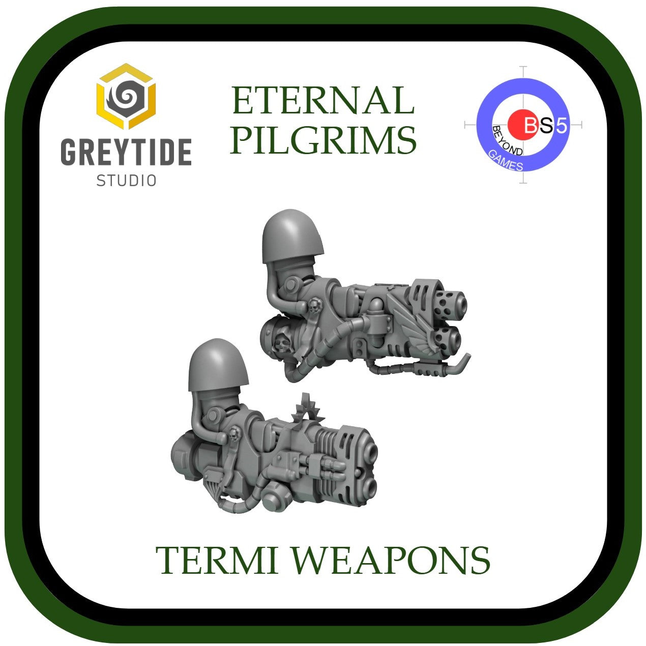 Armes Termi - Pèlerins éternels - GreyTide Studio