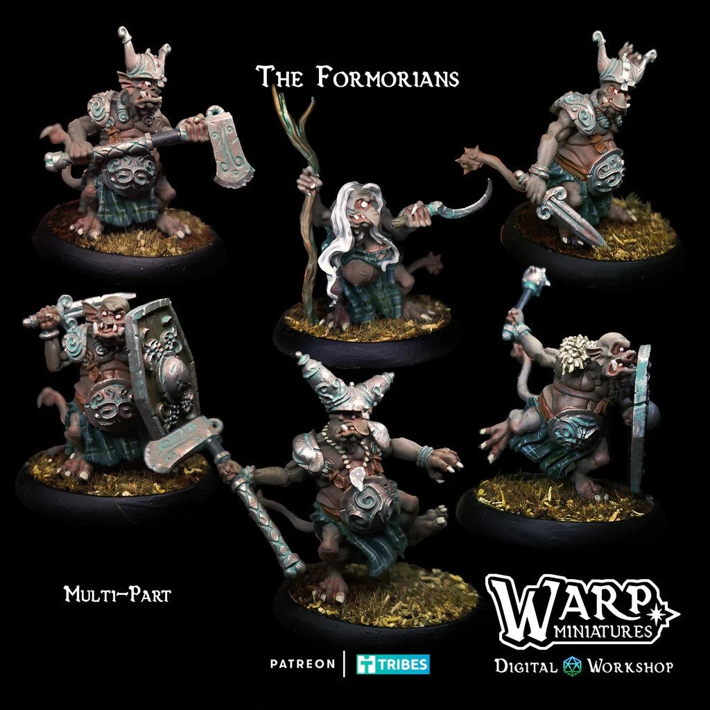 The Formorians - Warp Miniatures