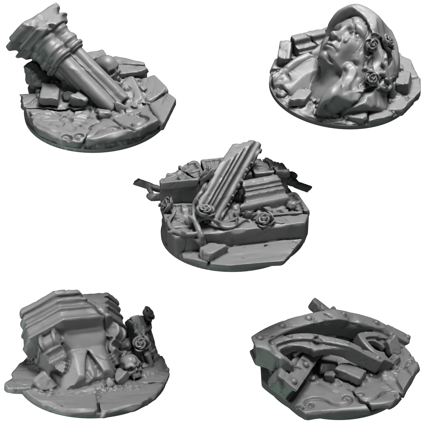 32mm Jump Base Toppers - Crimson Lords