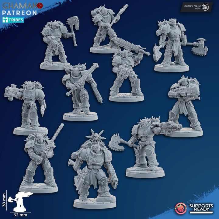 Traitor Militum Melee - Heretic Knights