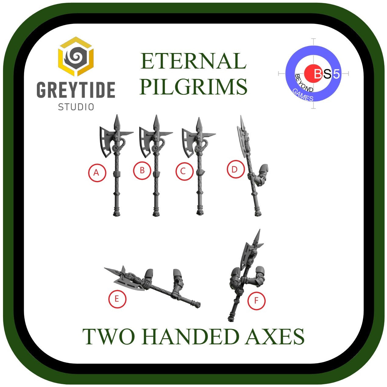 Two Handed Axes - Eternal Pilgrims - GreyTide Studio