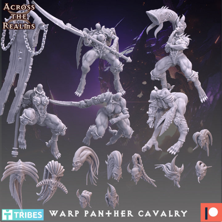 Warp Panther Cavalry - Legion of Excess - Across the Realms