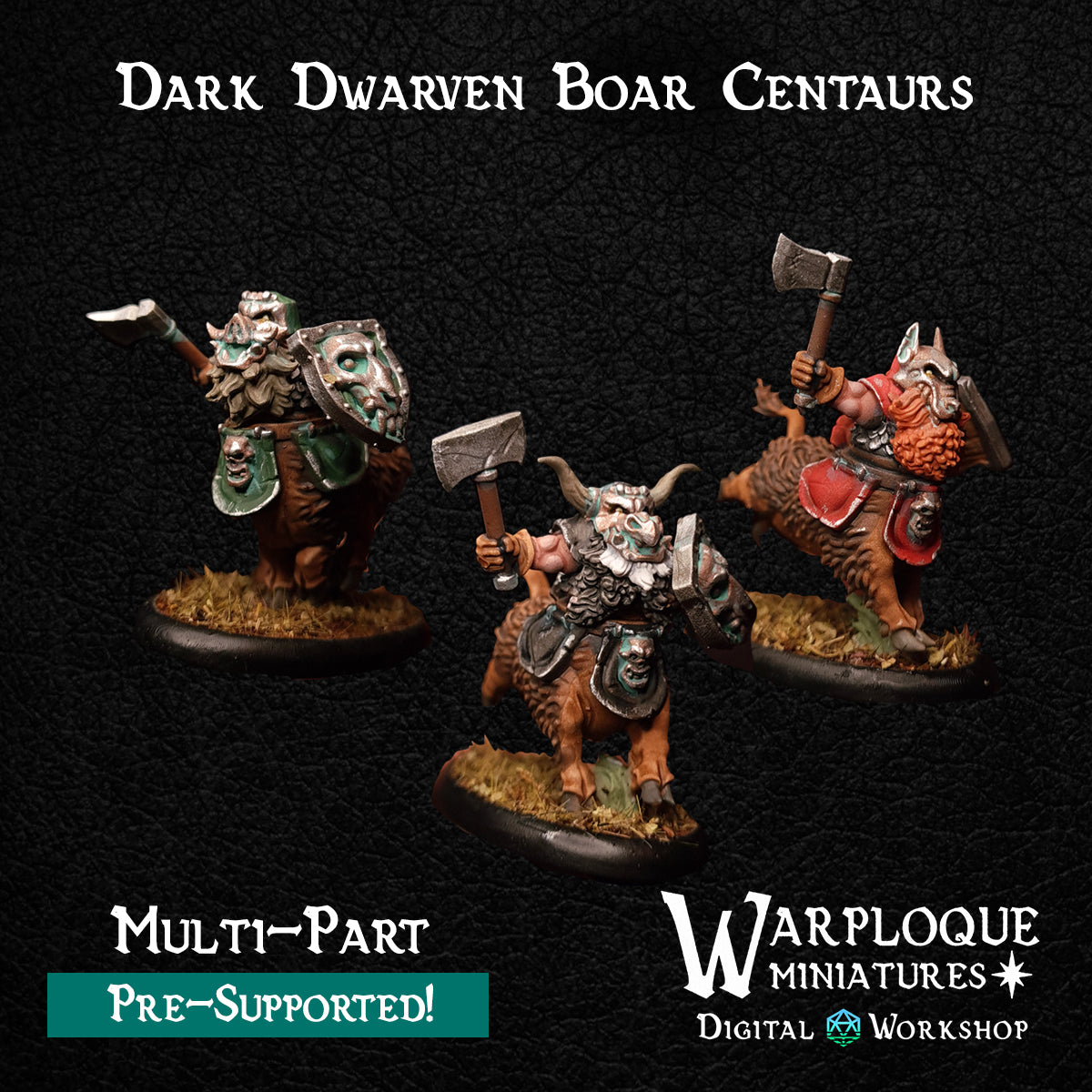 Dark Dwarf Army - Warp Miniatures