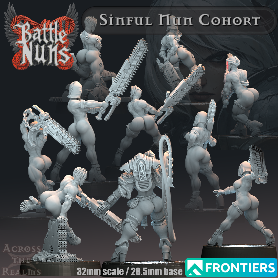 Sinful Nun Cohort - Battle Nuns - 4