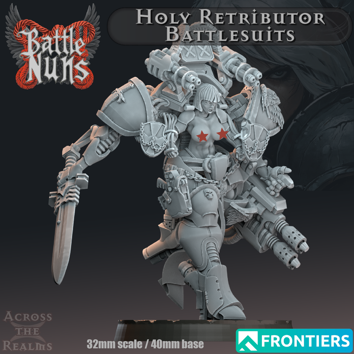 Holy Retributor Battlesuits - Battle Nuns - 6