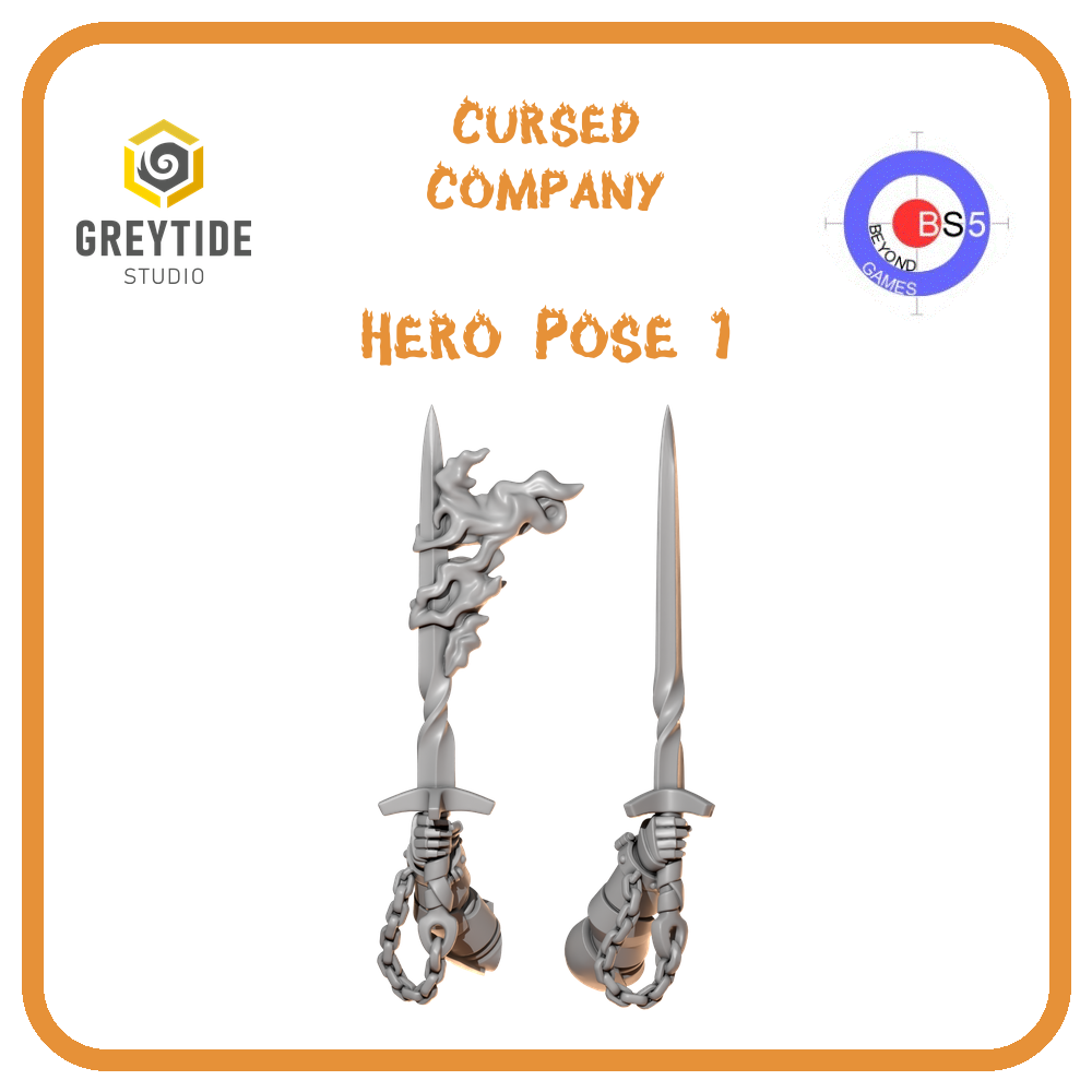 Hero Pose 1 - Cursed Company - 1