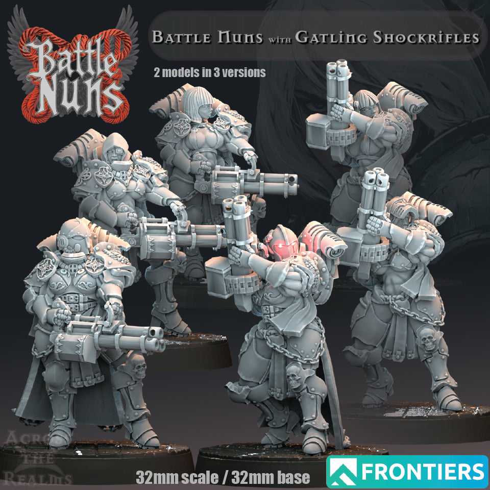 Gatling Shockrifles - Battle Nuns - 1