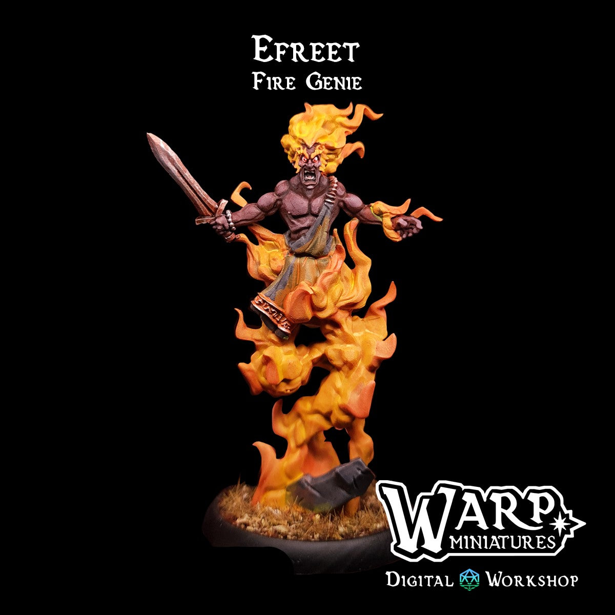 Elementals: Fire - Warp Miniatures - 2