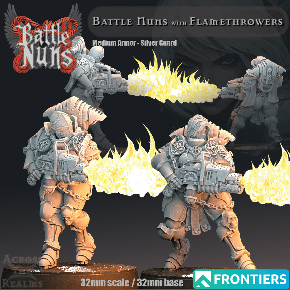 Flamethrowers - Battle Nuns - 3