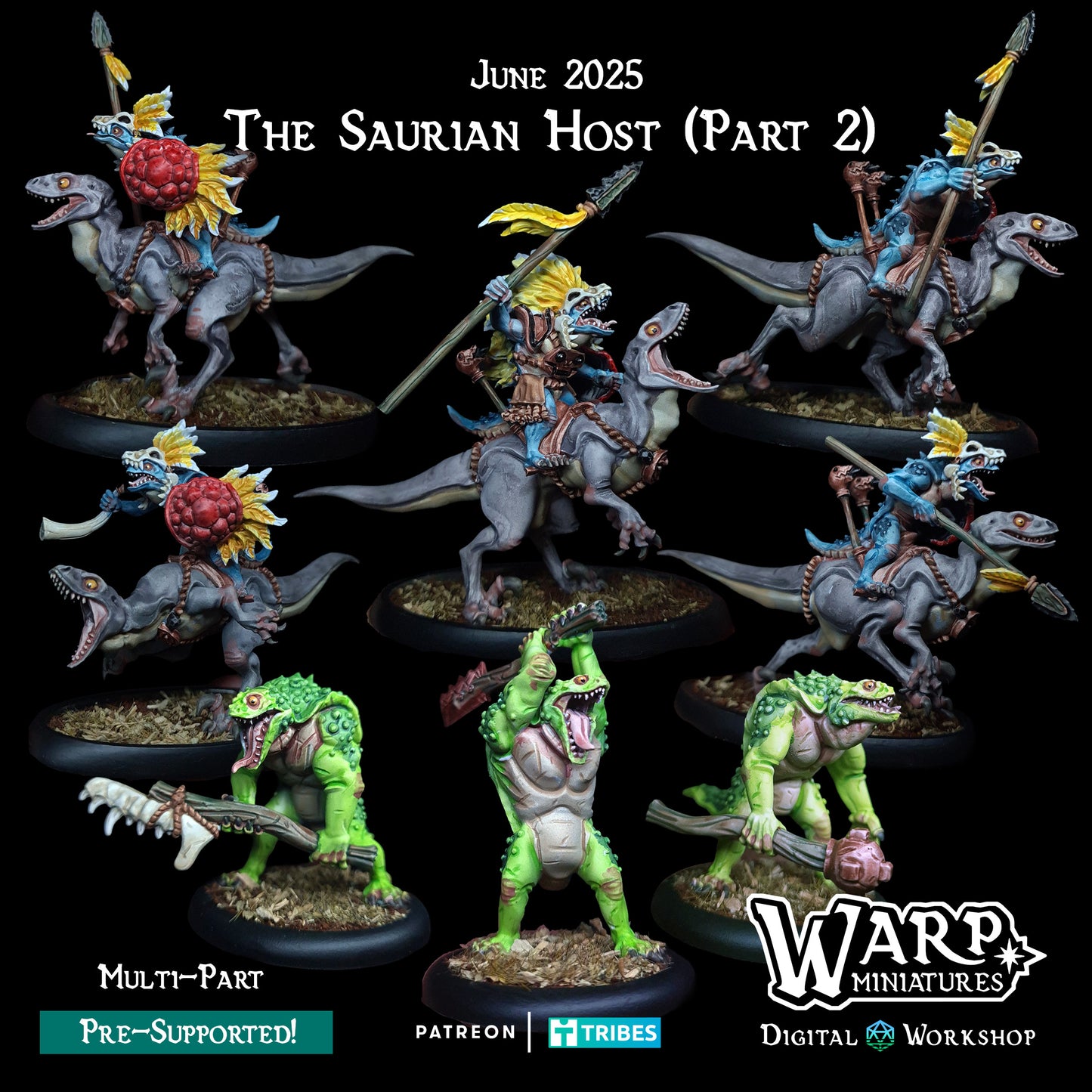 The Saurian Host (Part 2) - Warp Miniatures - 1