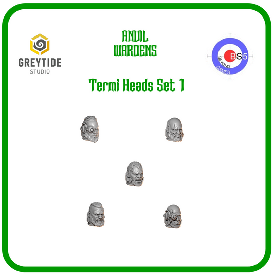 Termi Heads Set 1 - Anvil Wardens - 1