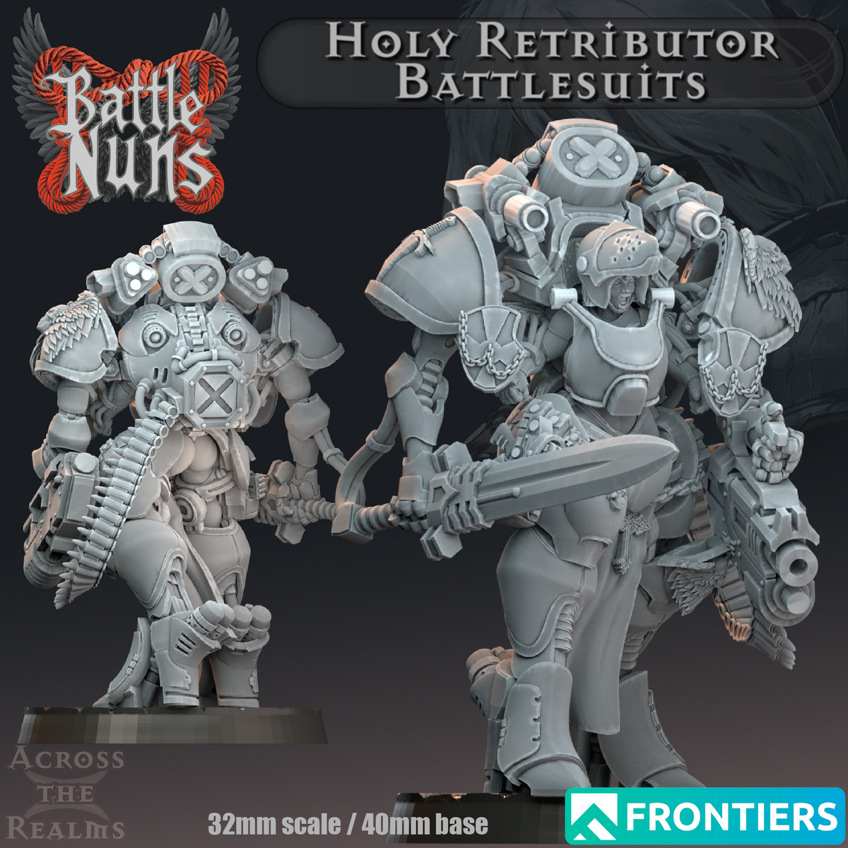 Holy Retributor Battlesuits - Battle Nuns - 2