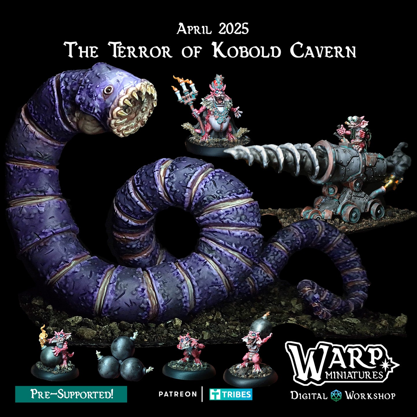 Terror of Kobold Cavern - Warp Miniatures - 1