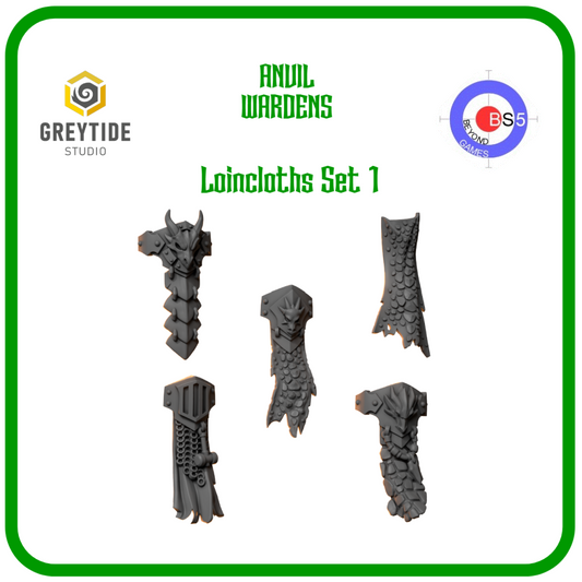 Loincloths Set 1 - Anvil Wardens - 1