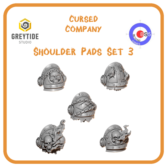 Shoulder Pads Set 3 - Cursed Company - 1