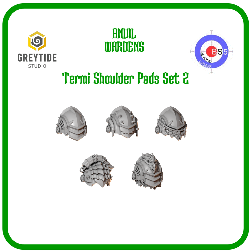 Termi Shoulder Pads Set 2 - Anvil Wardens - 1