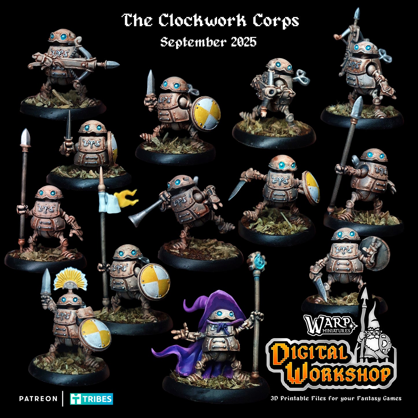 Clockwork Corps - Warp Miniatures - 1