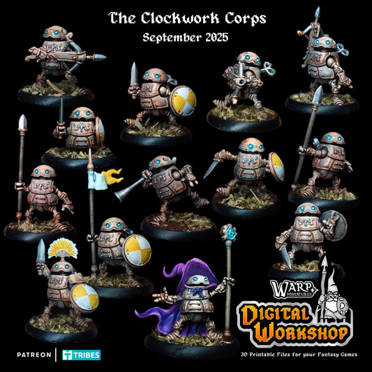 Clockwork Corps - Warp Miniatures - 1