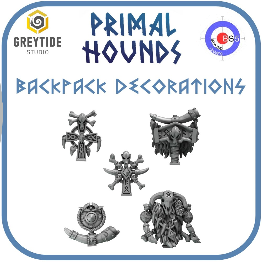 Backpack Decorations - Primal Hounds - 2