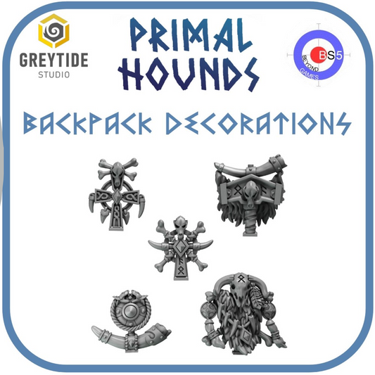 Backpack Decorations - Primal Hounds - 2