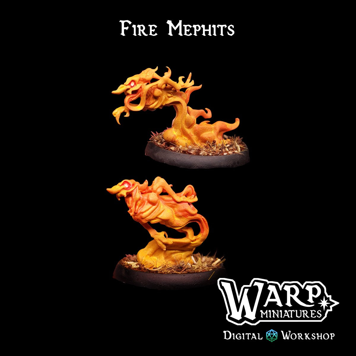 Elementals: Fire - Warp Miniatures - 4
