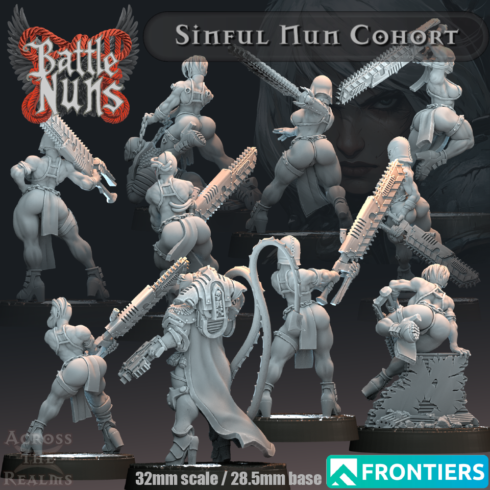 Sinful Nun Cohort - Battle Nuns - 3