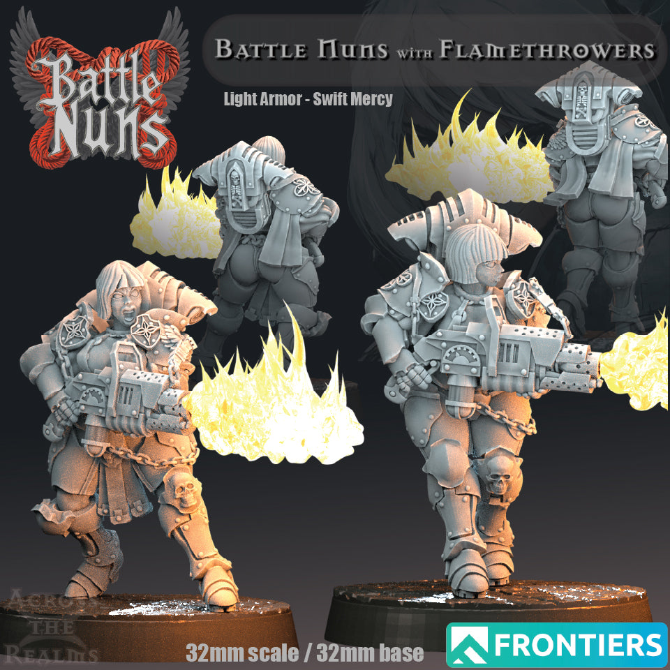Flamethrowers - Battle Nuns - 4
