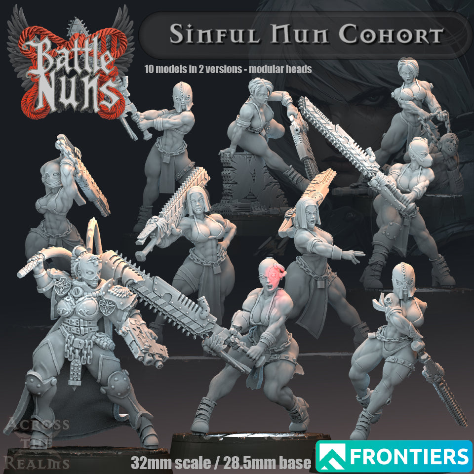 Sinful Nun Cohort - Battle Nuns - 1