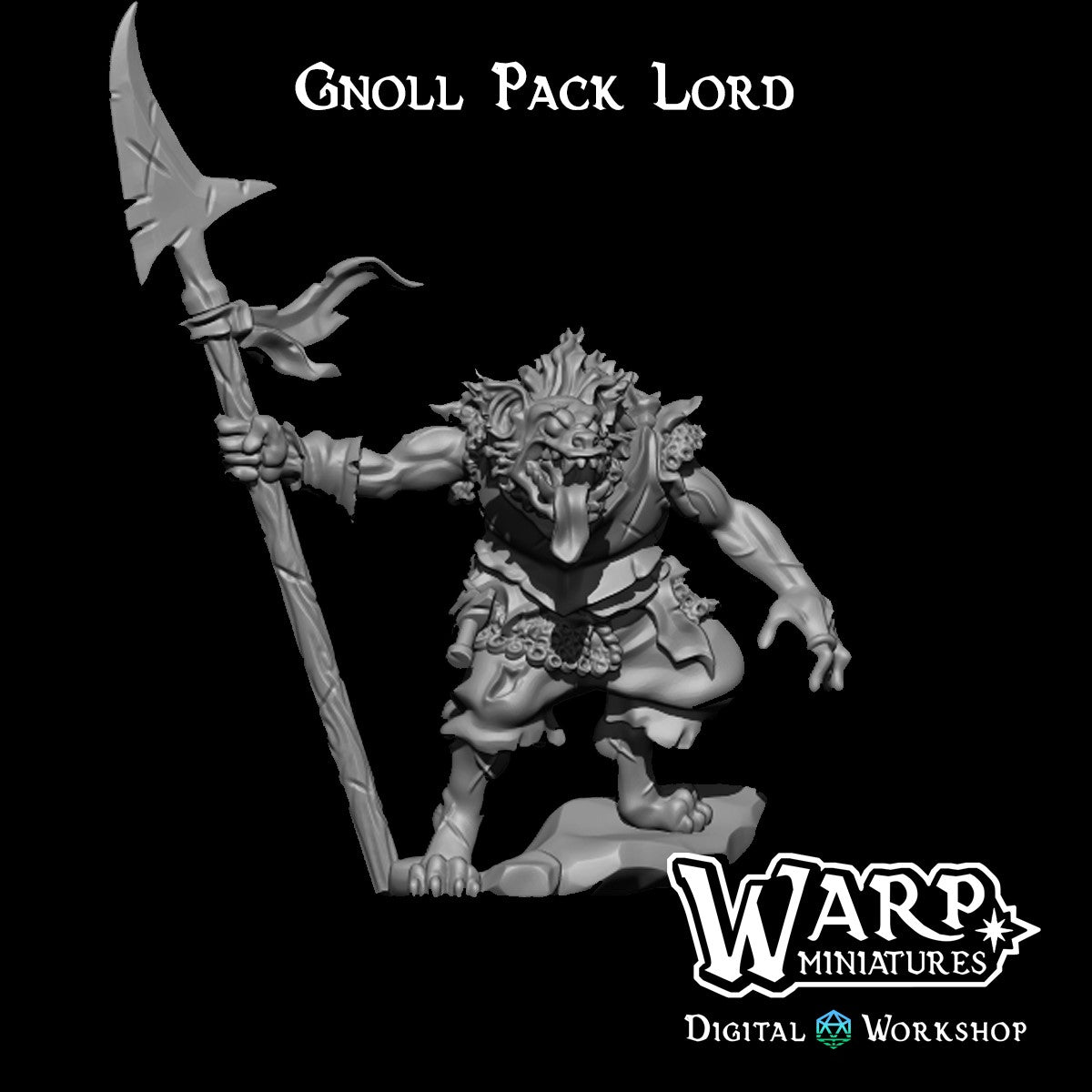 Gnoll Hunting Pack - Warp Miniatures - 3