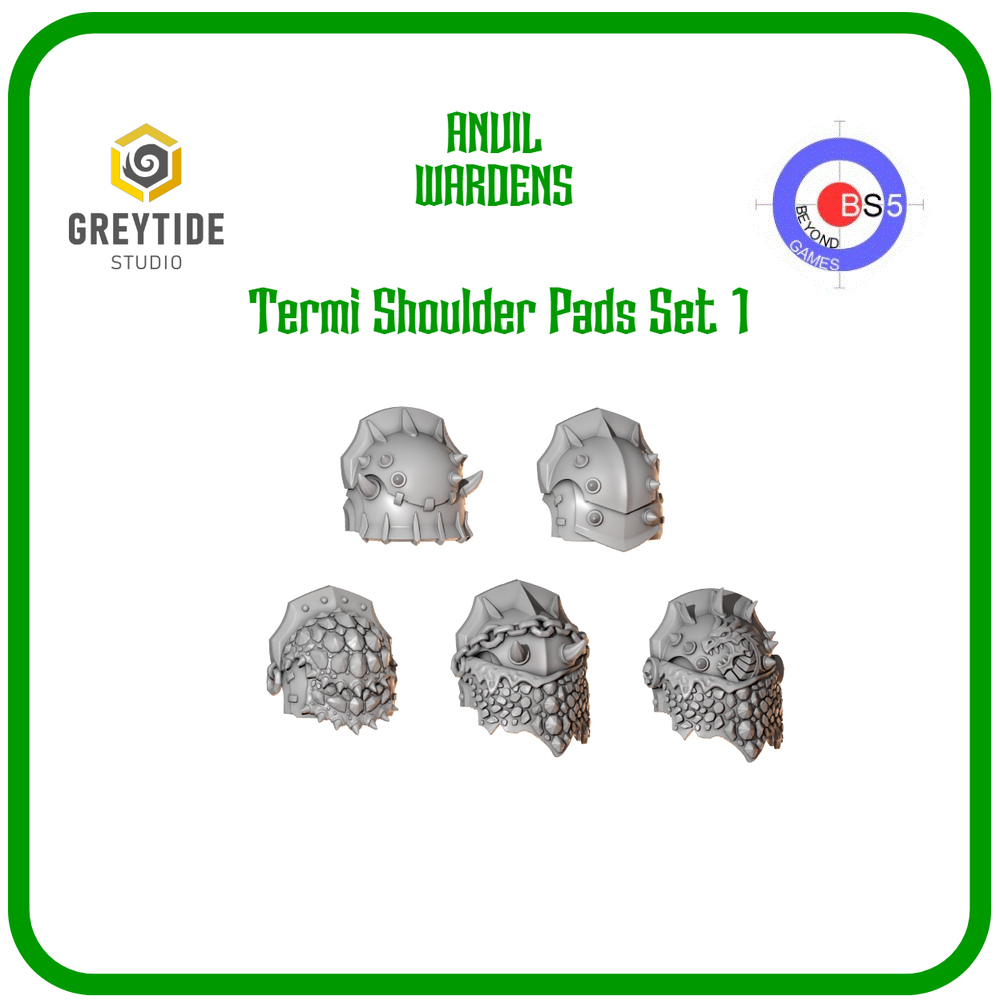Termi Shoulder Pads Set 1 - Anvil Wardens - 1