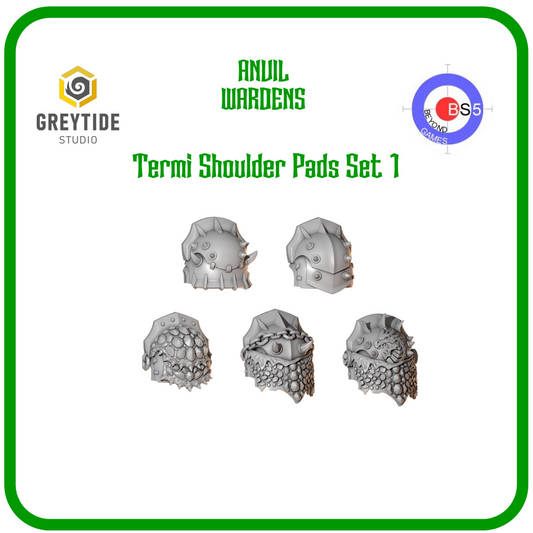 Termi Shoulder Pads Set 1 - Anvil Wardens - 1