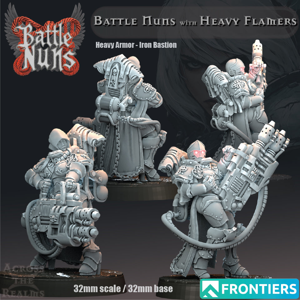 Heavy Flamers - Battle Nuns - 2