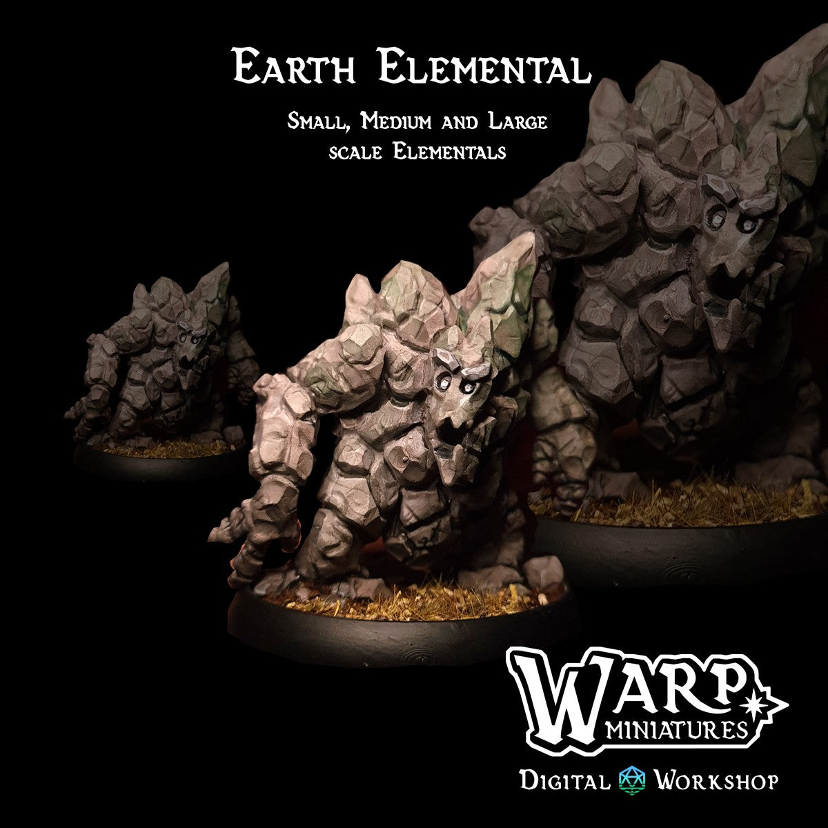 Elementals: Earth - Warp Miniatures - 1