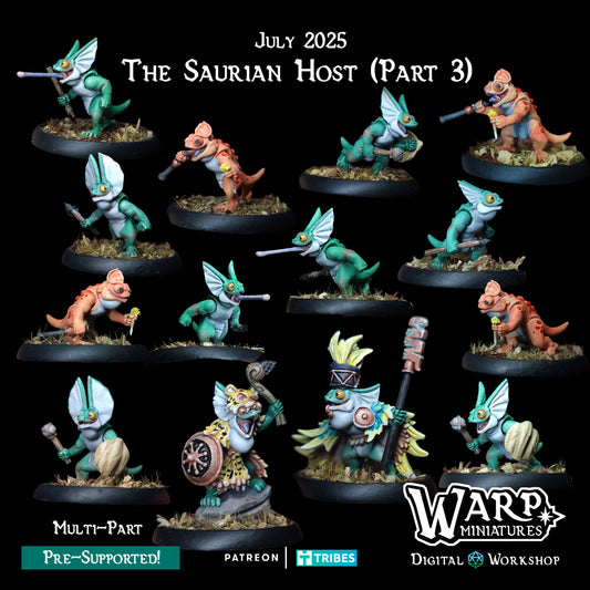 Saurian Host (Part 3) - Warp Miniatures - 1