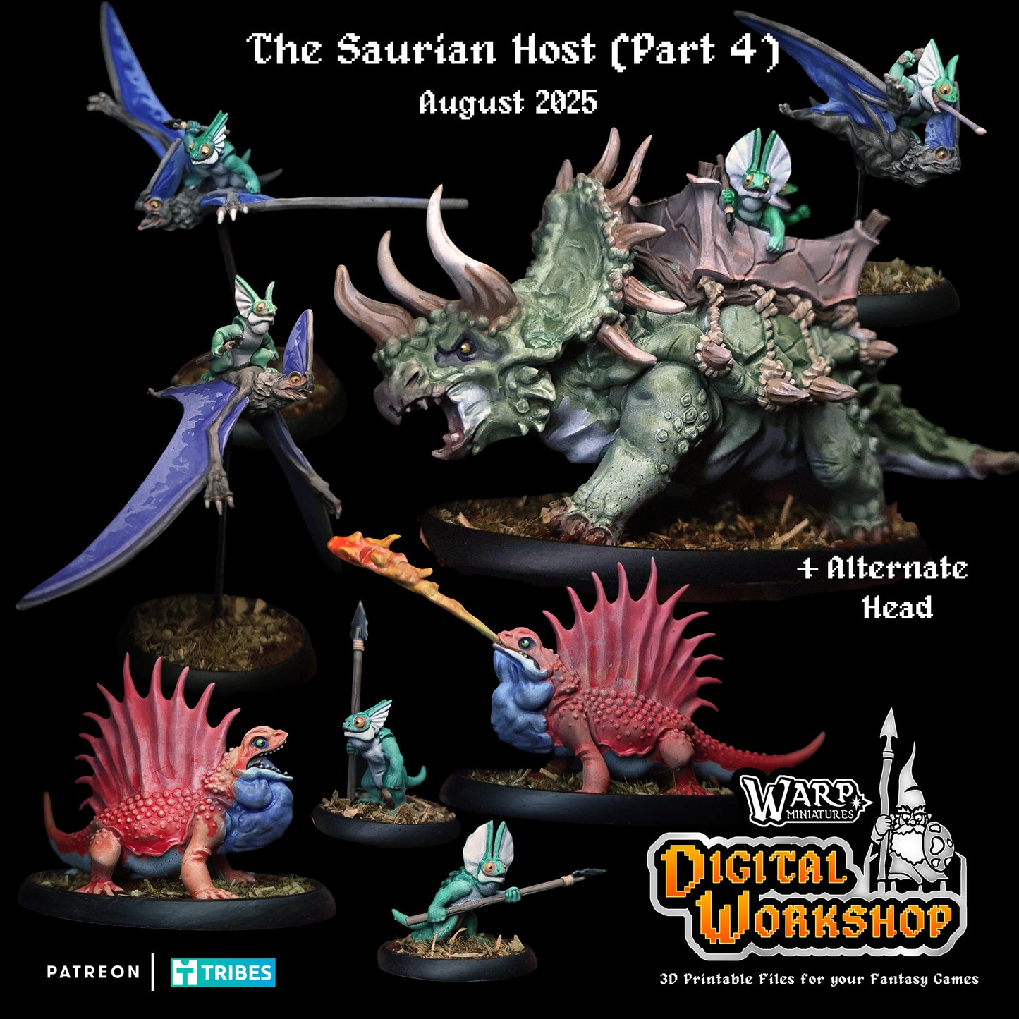 Saurian Host (Part 4) - Warp Miniatures - 1