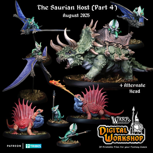 Saurian Host (Part 4) - Warp Miniatures - 1