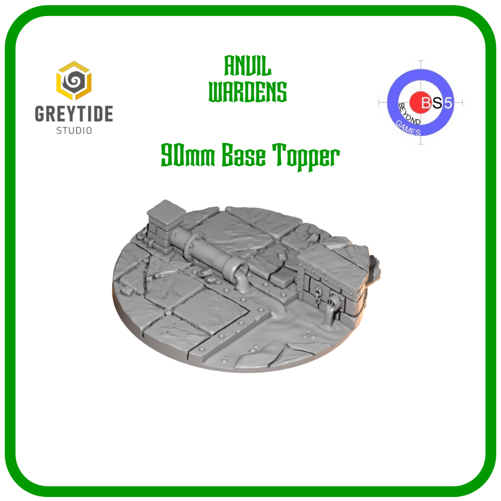 90mm Base Topper - Anvil Wardens - 1