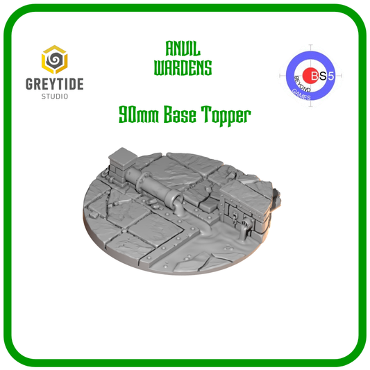 90mm Base Topper - Anvil Wardens - 1