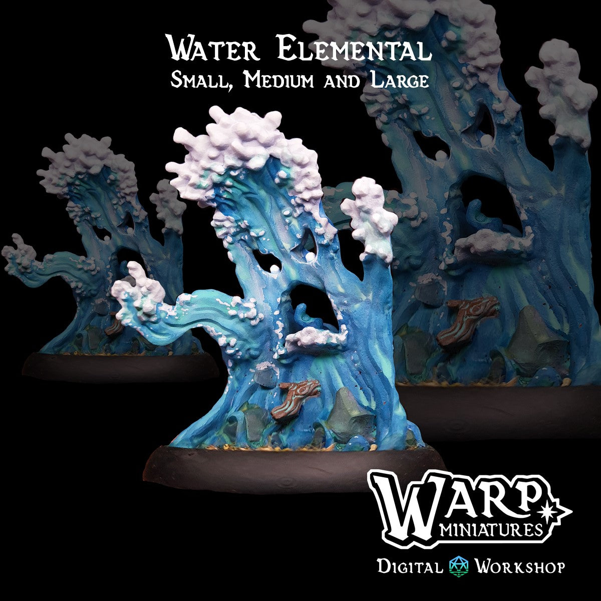 Elementals: Water - Warp Miniatures - 1
