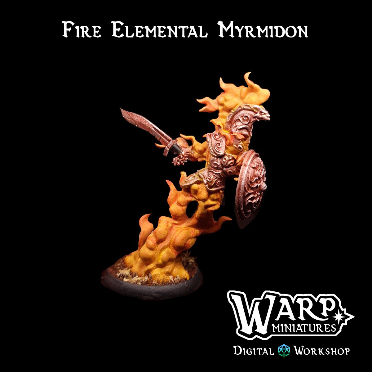 Elementals: Fire - Warp Miniatures - 3
