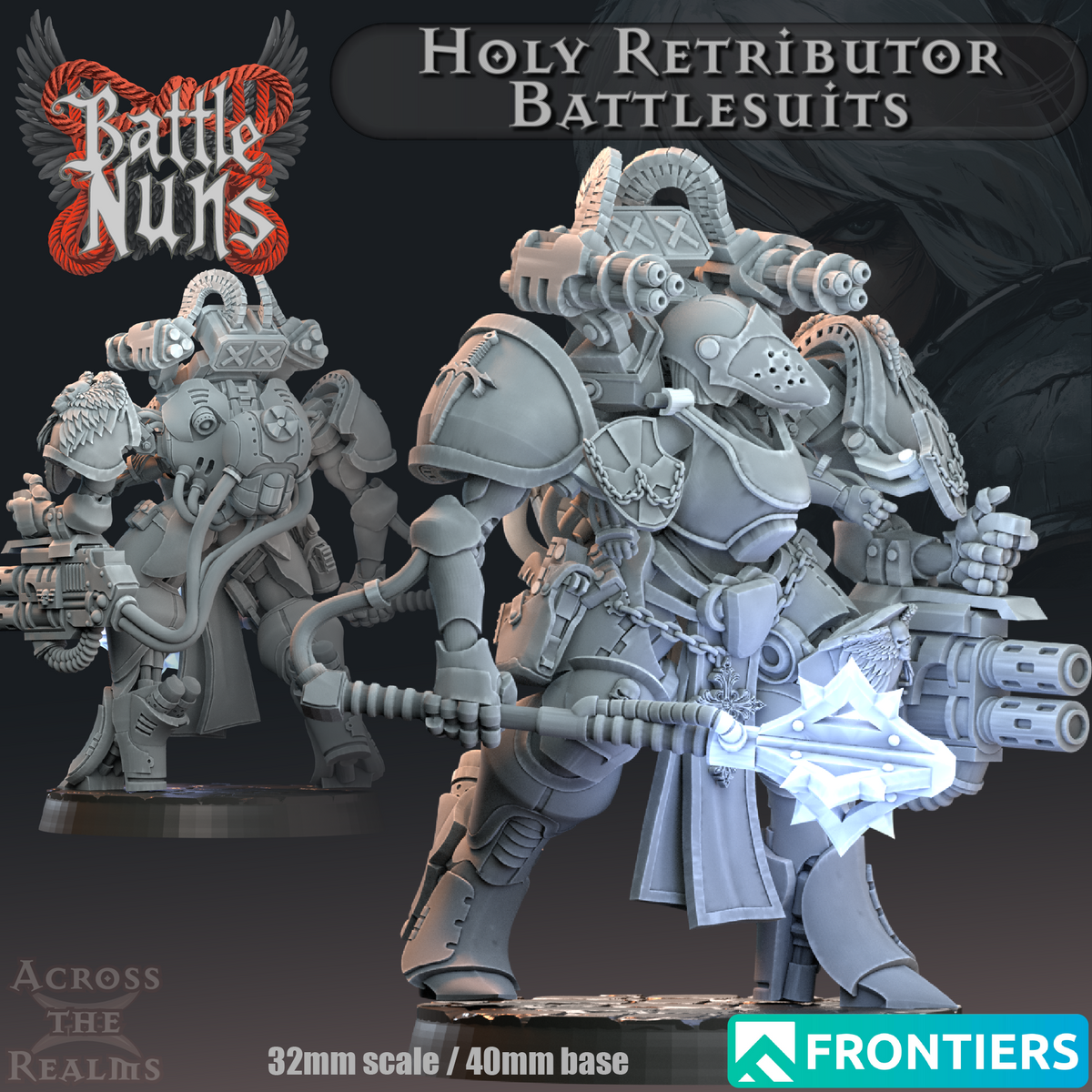 Holy Retributor Battlesuits - Battle Nuns - 4