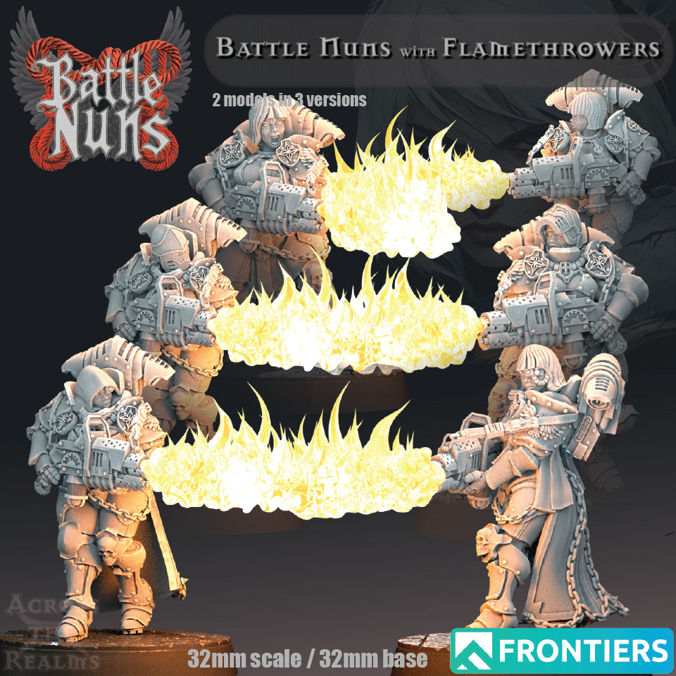 Flamethrowers - Battle Nuns - 1