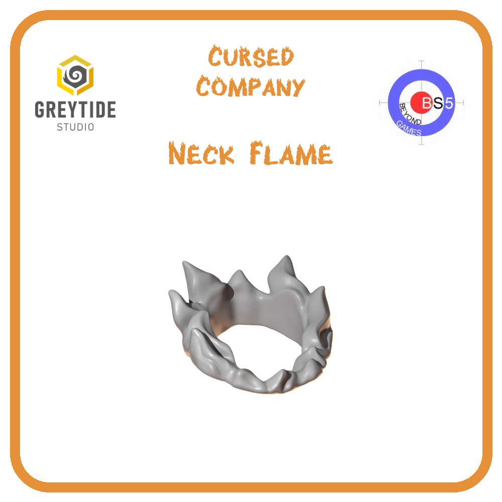Neck Flame - Cursed Company - 1