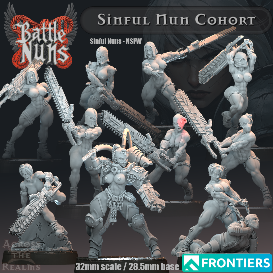 Sinful Nun Cohort - Battle Nuns - 2
